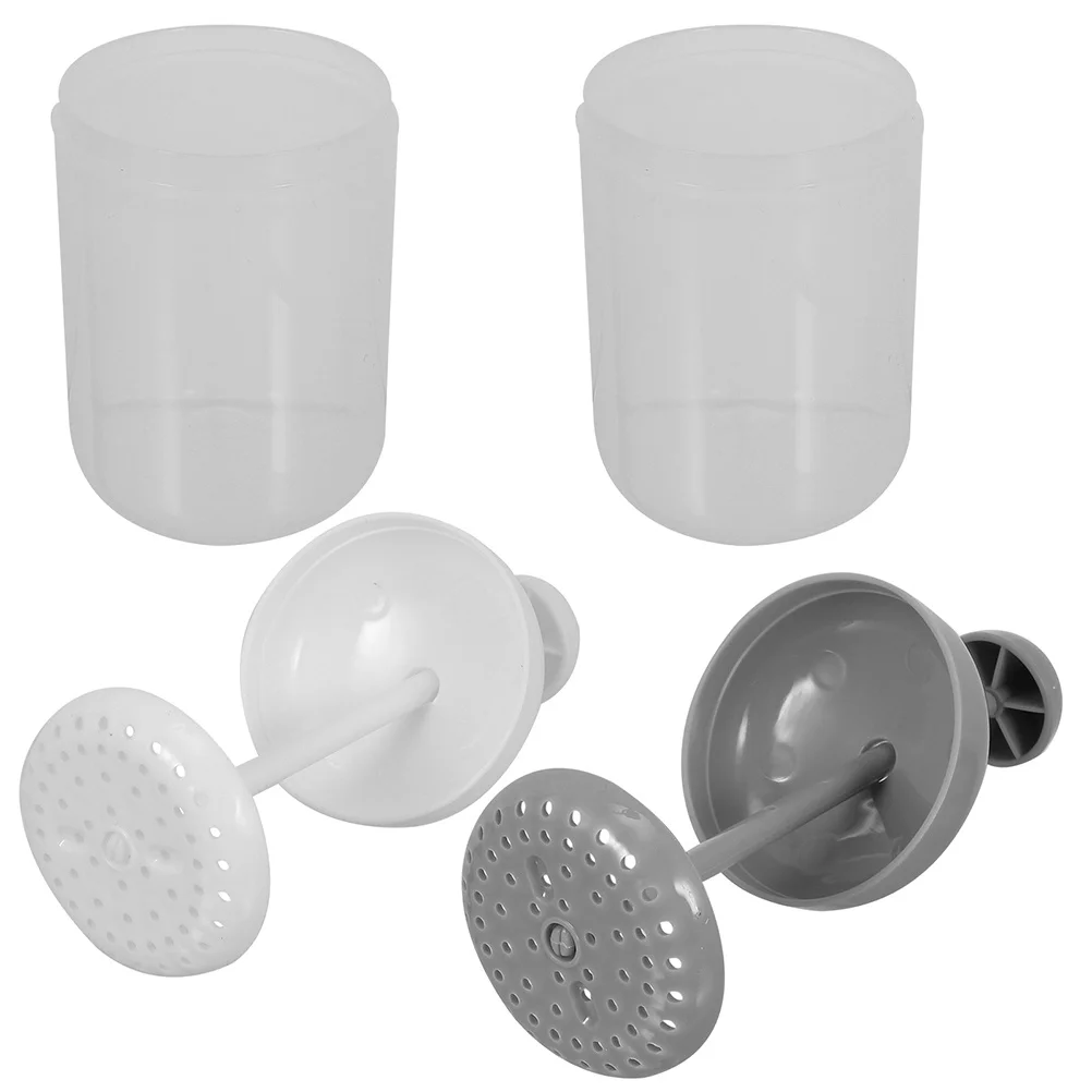 2 Stuks Draagbare Schuimende Cup Gezichtsreiniger Bubble Maker Gemakkelijk Druk Foamer Gezicht Wassen Tool Diepe Porie Reiniging Bubble Apparaat
