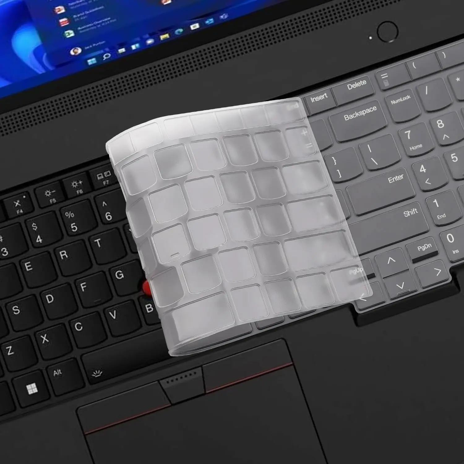 TPU Keyboard Cover Skin Protector for Lenovo ThinkPad E16 L16 T16 P16 P16v P16s 16 inc Gen 4  Gen 3 Gen  2 Gen 1  2025-2023