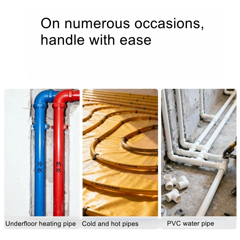 SD-1632Y Hydraulic Sliding Clamp Floor Heating Pipe Expansion Clamp Aluminum plastic Pipe Tool Floor Heating Installation