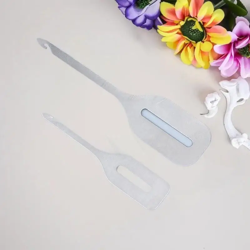 20PCS Of Stainless Steel Quick Threading Machine Embroidery Sewing Accessories DIY Hand Woven Cross Stitch Threading Tool
