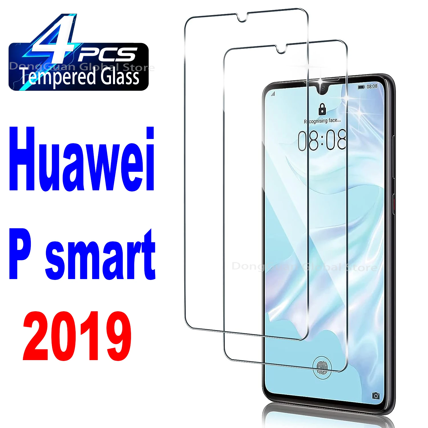 For Huawei P smart 2019 Tempered Glass Screen Protector Glass Film