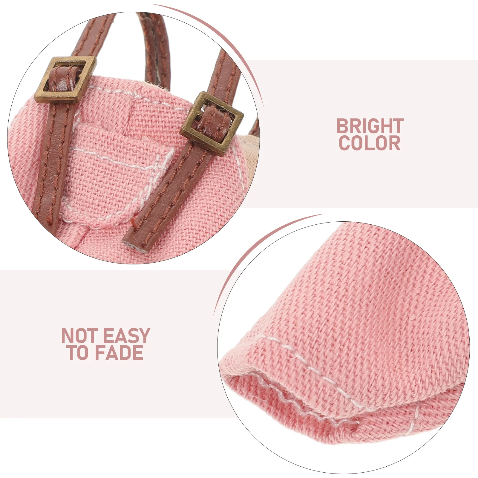 Overalls Dress up Accessories for Pretend Pink Cute Outfits Baby Imaginative