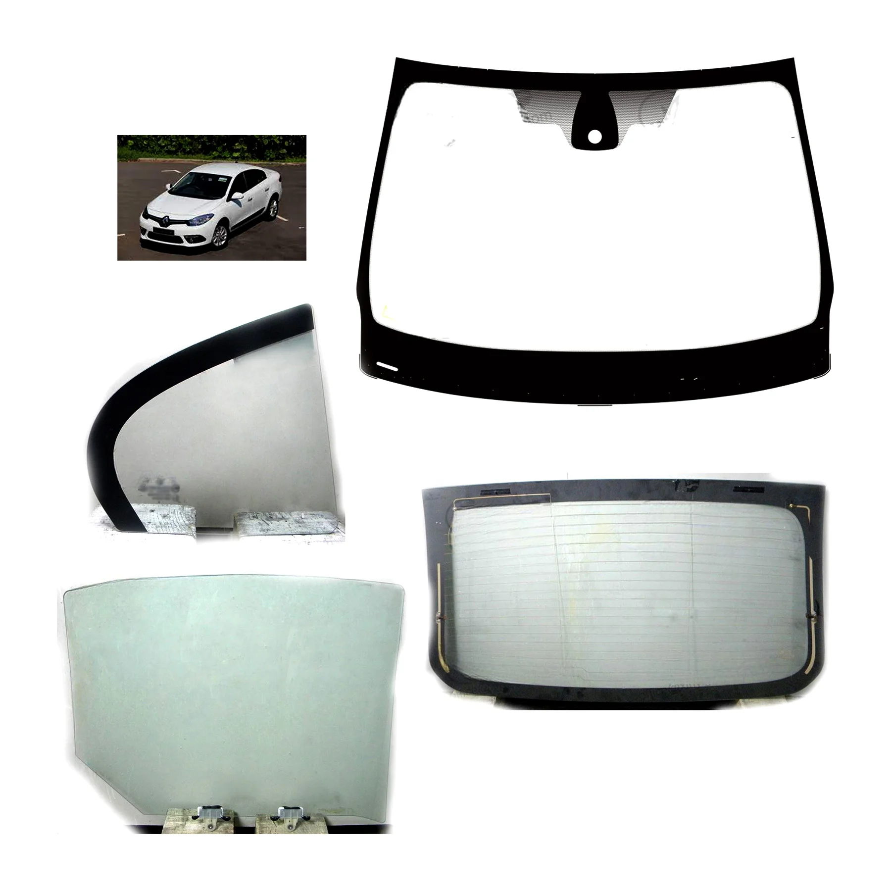 Renault Fluence windshield glass sunroof car  auto   parts windshields    windscreen original