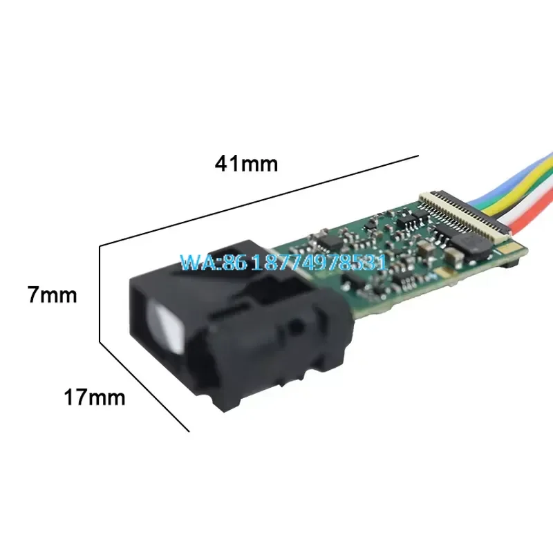 Wmwmnu for 1mm Accuracy UART 20m Industrial Distance Meter Sensor Module with USB Programming