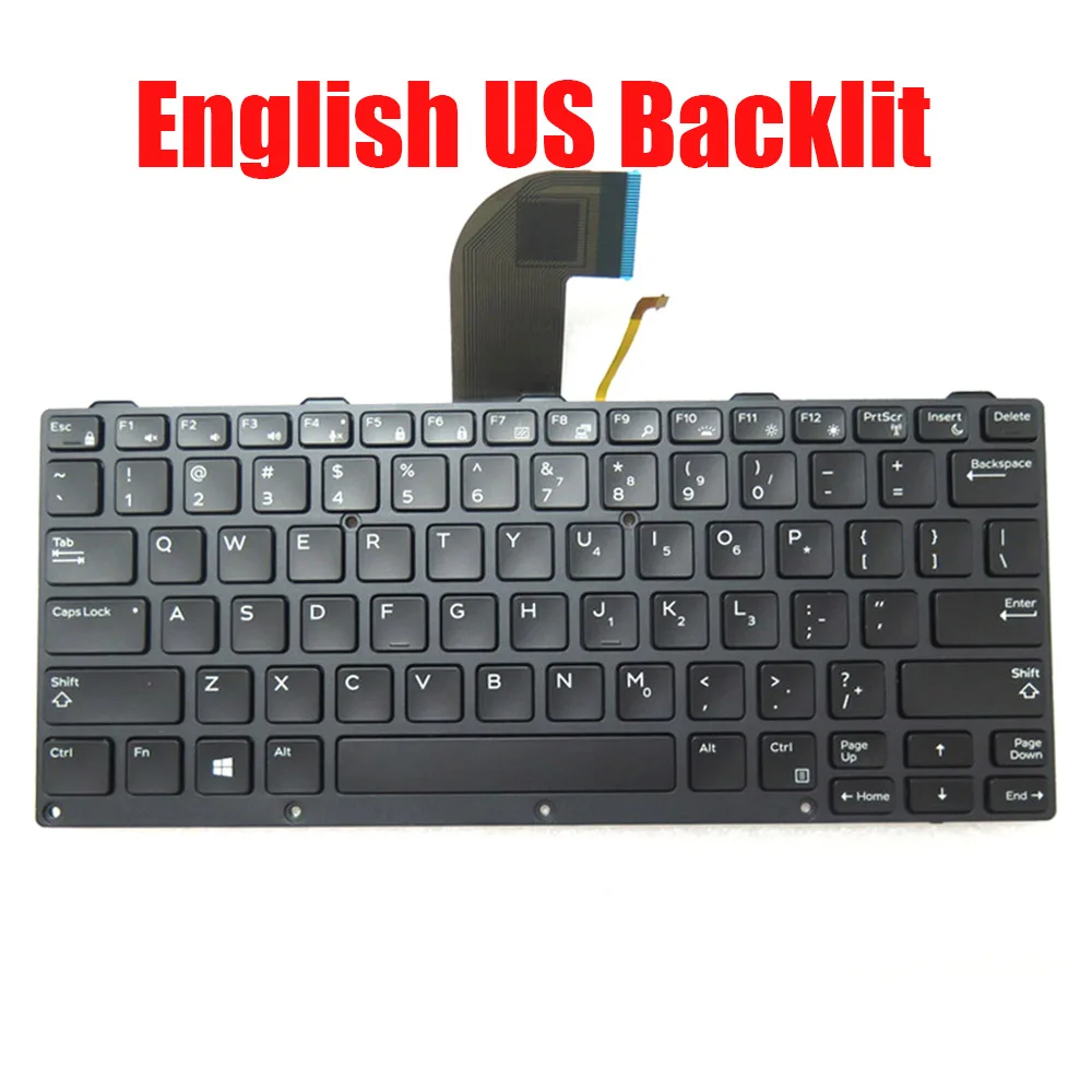 US/JP Laptop Keyboard For DELL For Latitude 5404 5414 5420 5424 5430 7202 7204 7214 7330 7404 7414 7424 Rugged 0186TV Backlit