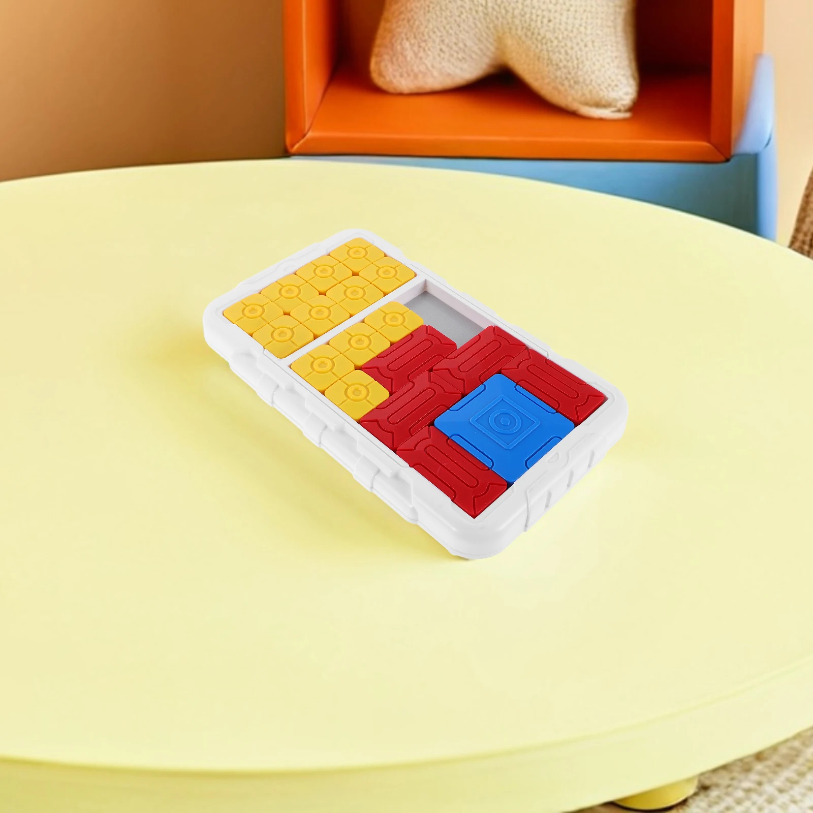 Sliding Puzzle Colorful Board Multilevel Challenge Educational Logic Game for Kids Adults Travel Cognitive