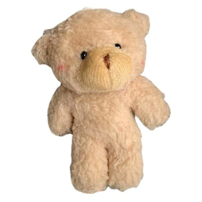 Porte-clés poupée ours en peluche, pendentif suspendu pour à main, fourre-tout, à pendentifs en peluche