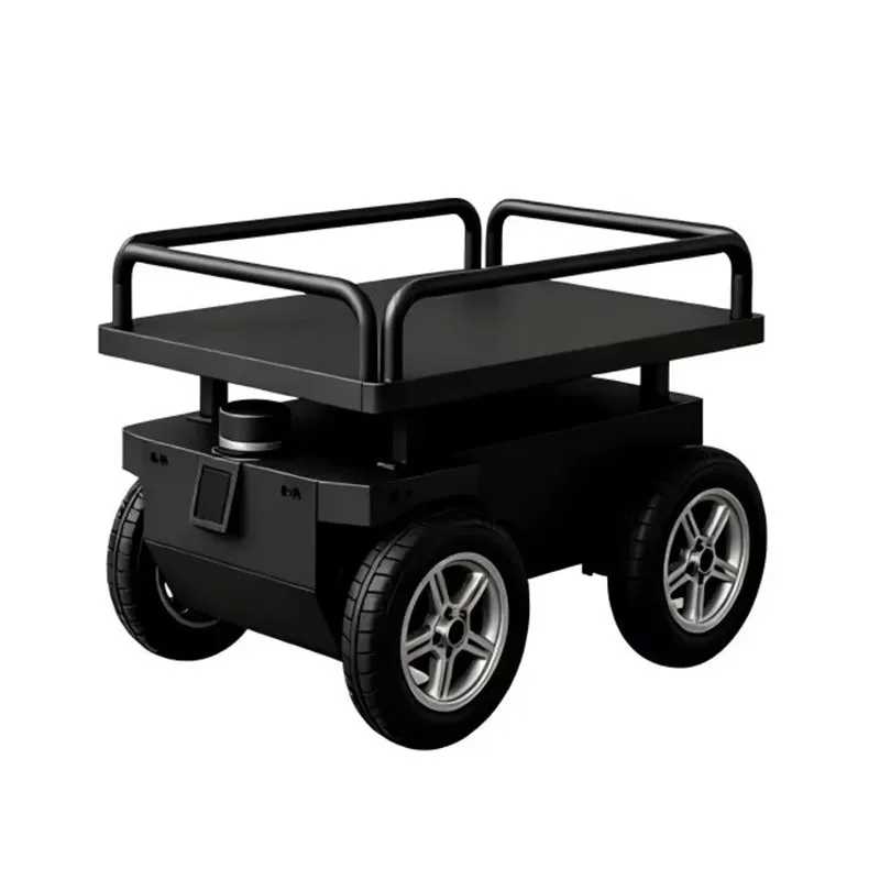 Industrial Human Following Robot Automatic Material Handling Cart Intelligent Transport Robot for Warehouse Factory Logistics