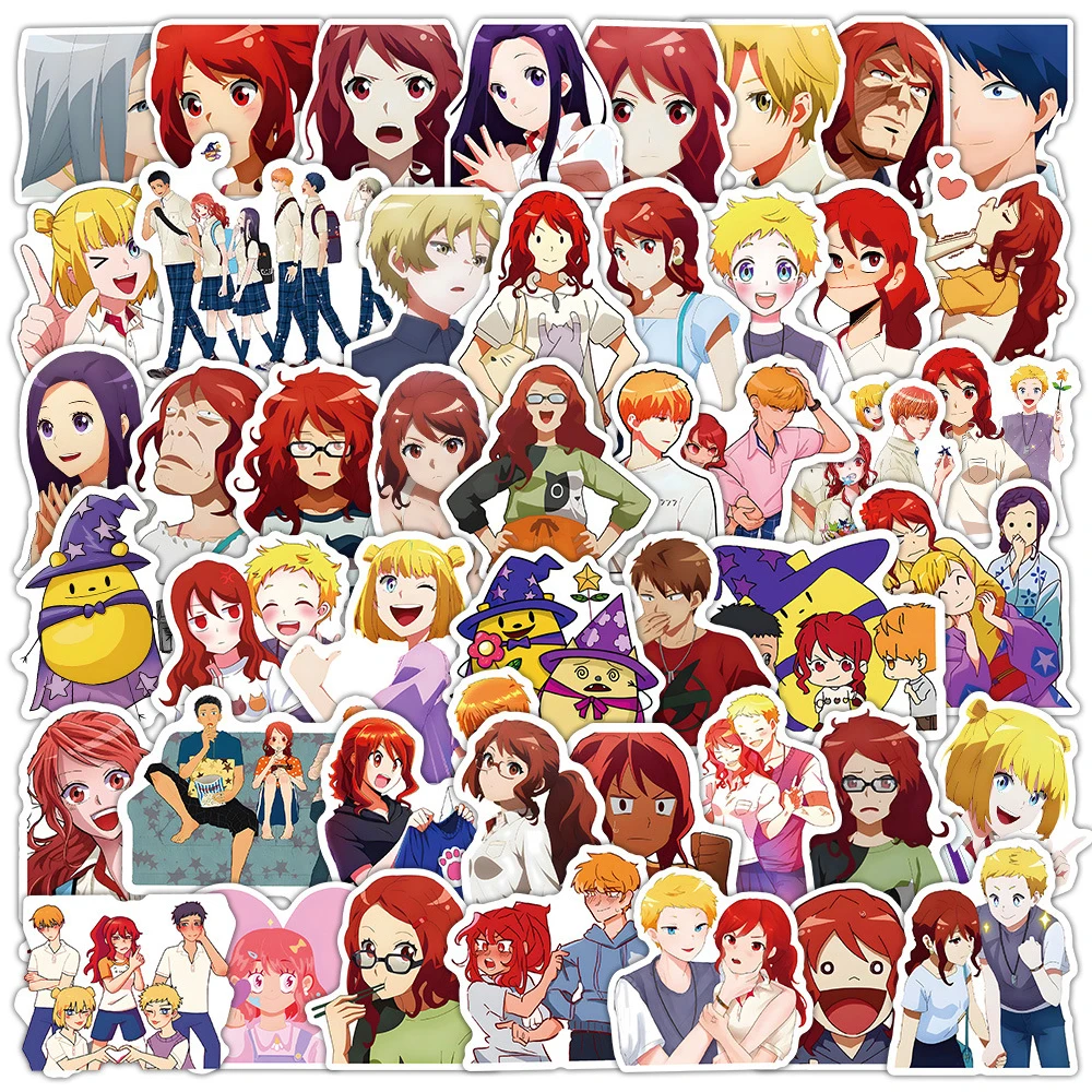 10/30/50pcs Romance Killer Anime Stickers Girls Anzu Hoshino Stickers Laptop Skateboard Luggage Hijiri Koganei Kazuki Decal Toys