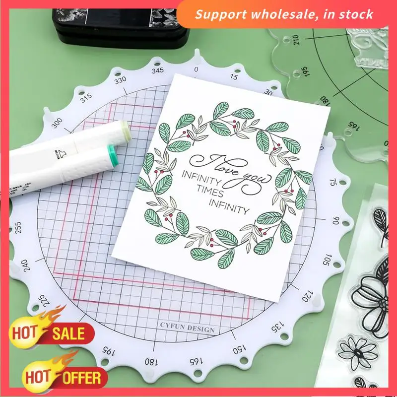 منصة تثقيب دوارة مكونة من 10 قطع من RISE، أداة ختم ودوارة لدوائر اللكم، أقفال في مكان في 24 فترات متساوية