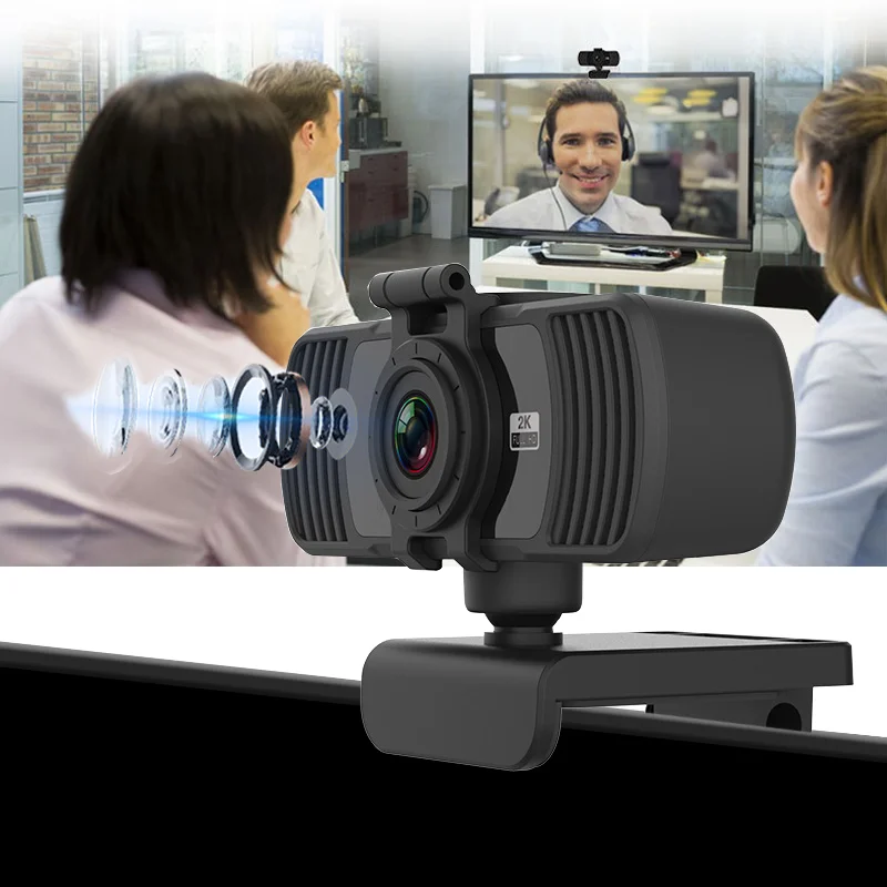 

Webcam 2K Full HD 1080P Web Camera Autofocus With Microphone USB Web Cam For PC Computer Laptop Desktop Webcamera