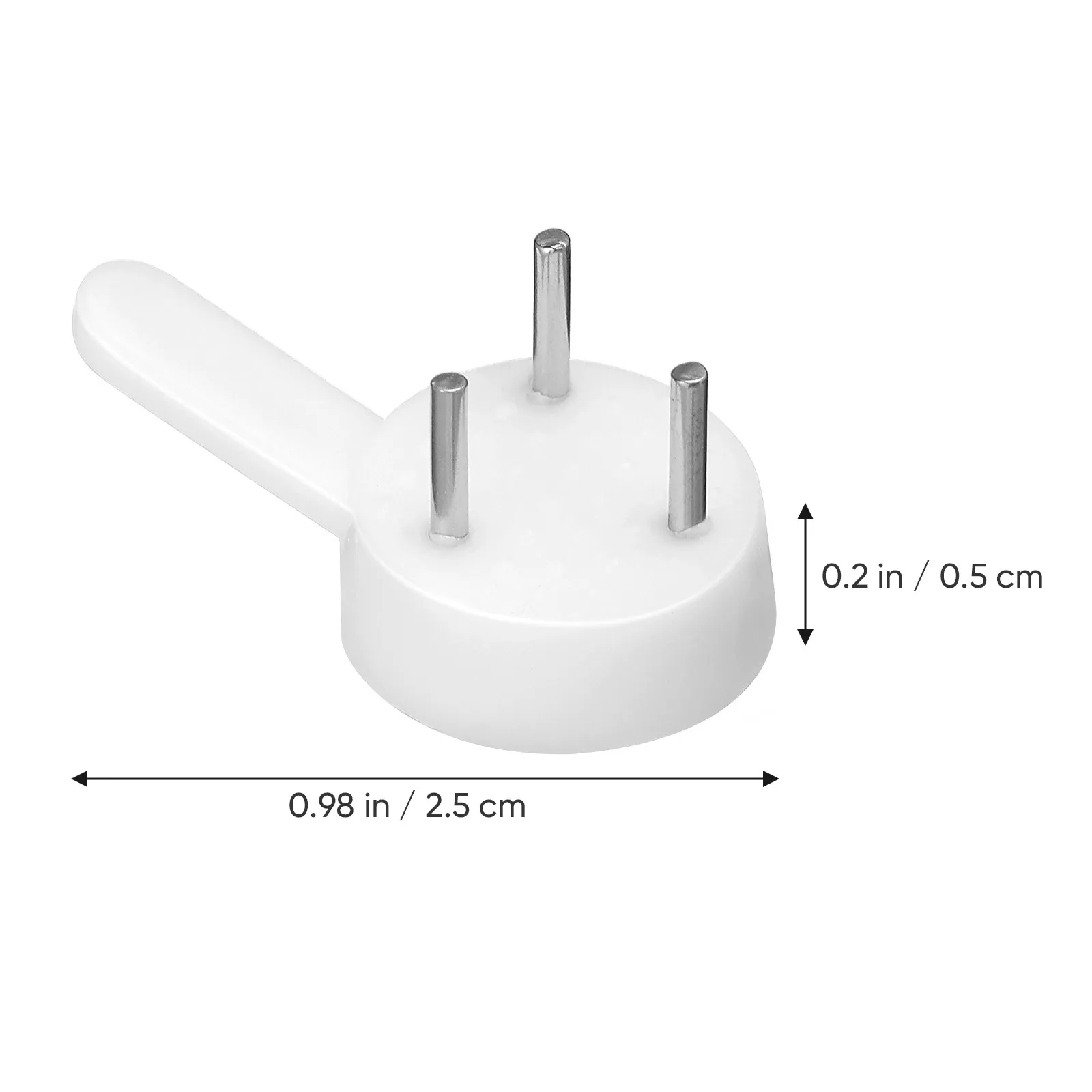 100Pcs Frame Hooks Invisible Wall Hooks Non-Marking Plastic Seamless Nails for Photo Frames Painting Canvas Mirror Home Office
