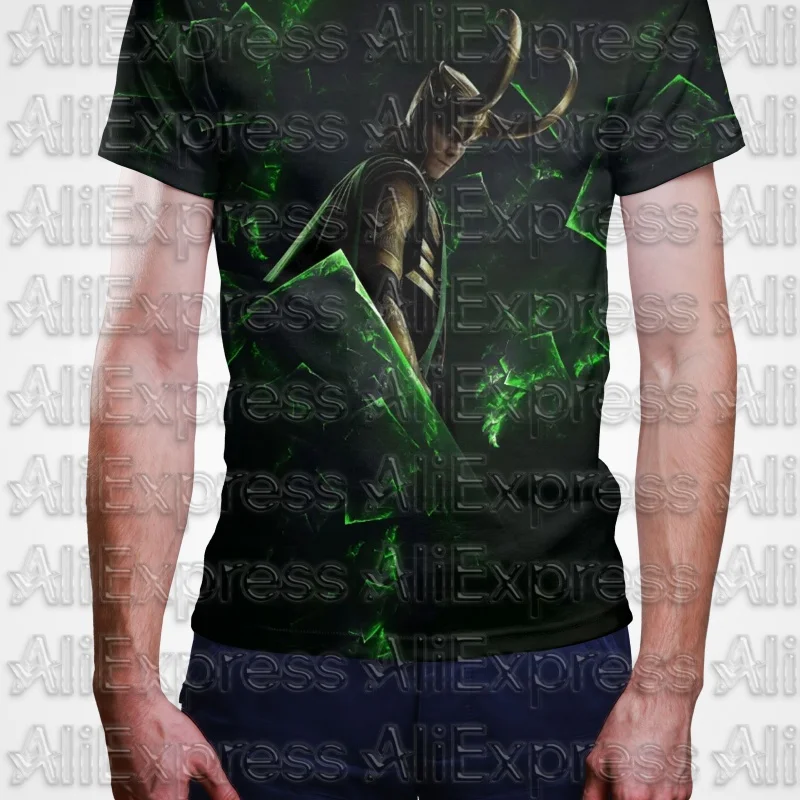 

MOTO 2025 Summer Superhero Marvel Spider Man Batman Cartoon Cool Street Summer T-shirt 3D Quick Drying