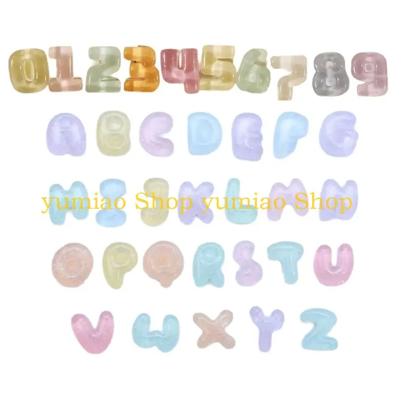 587B 1 Set Resin Keycap Stickers Complete Letter And Digit Collection Long Nails Typing Aid For Enhances Typing Comfort