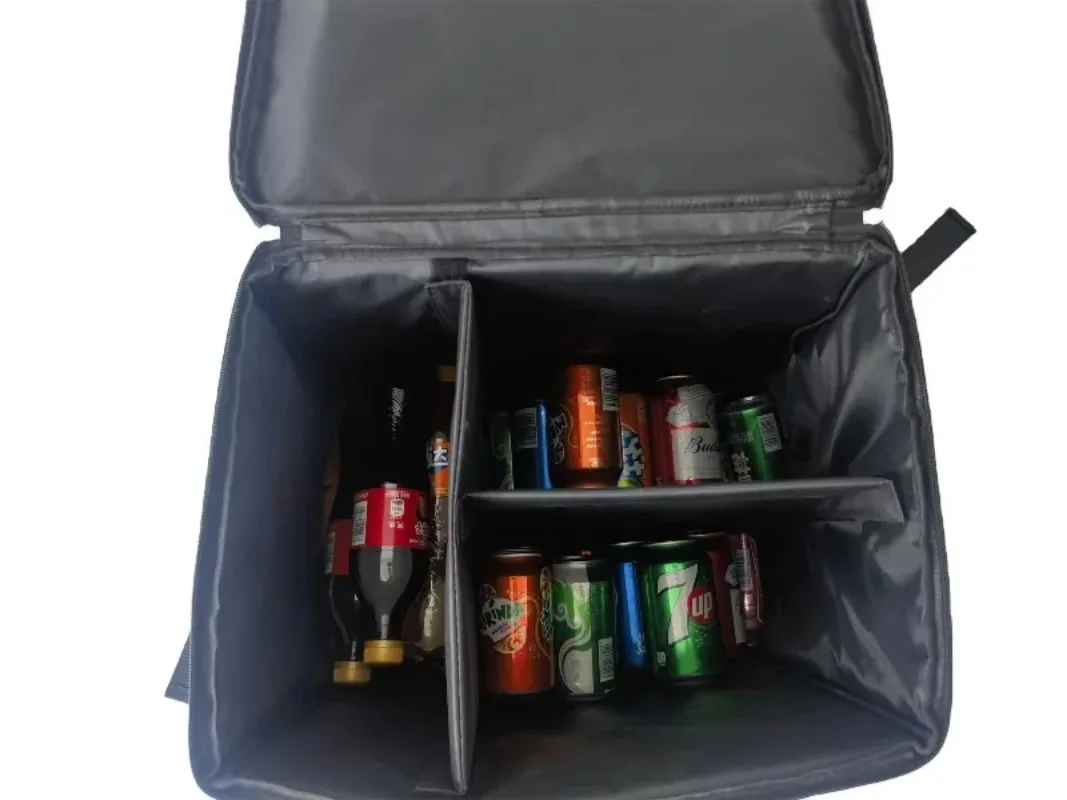 For TR Portable Backpack Beverage Dispenser, Compatible With Cans & Bottles, Outdoor Drink Backpack For Stall Service