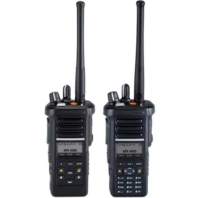 APX 4000 APX4000 P25 IP67 GPS 700_800 MHz VHF UHF 900 MHz Portable Communication Two Way Radio With Bluetooth Hot