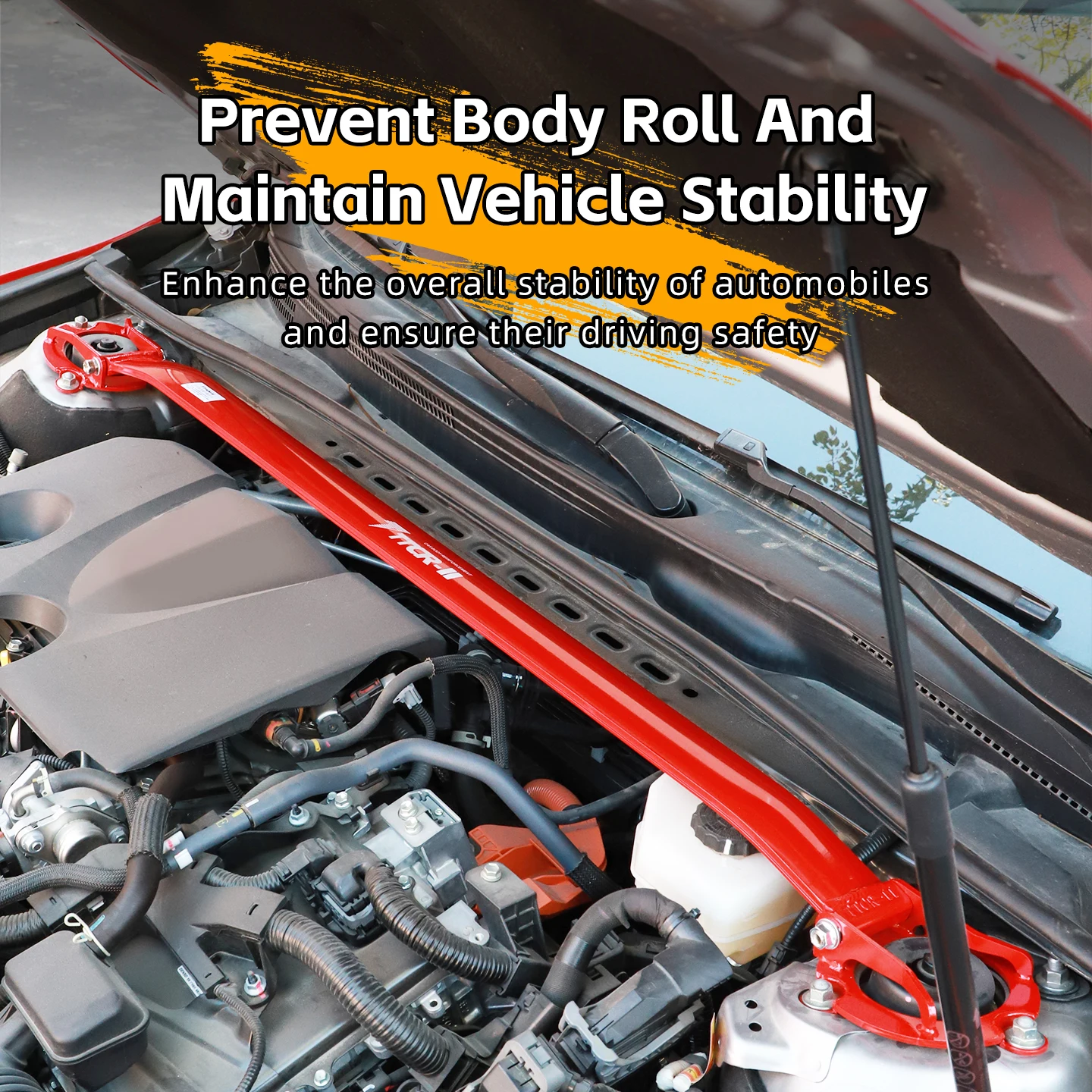 قضيب تثبيت السيارة لسيارة Toyota Camry 8th إلى 9th GAN يقلل من لفة الزاوية المستقرة واللوماج المرنة #2