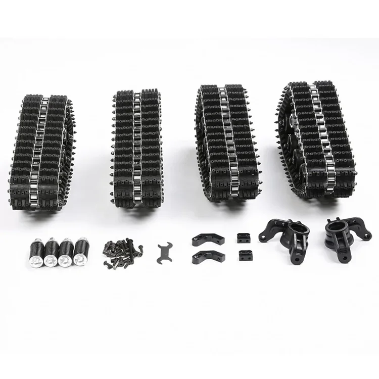 Snowmobile Tires Conversion Kit Track assembly for 1:5 Losi 5ive-T ROVAN LT KM X2