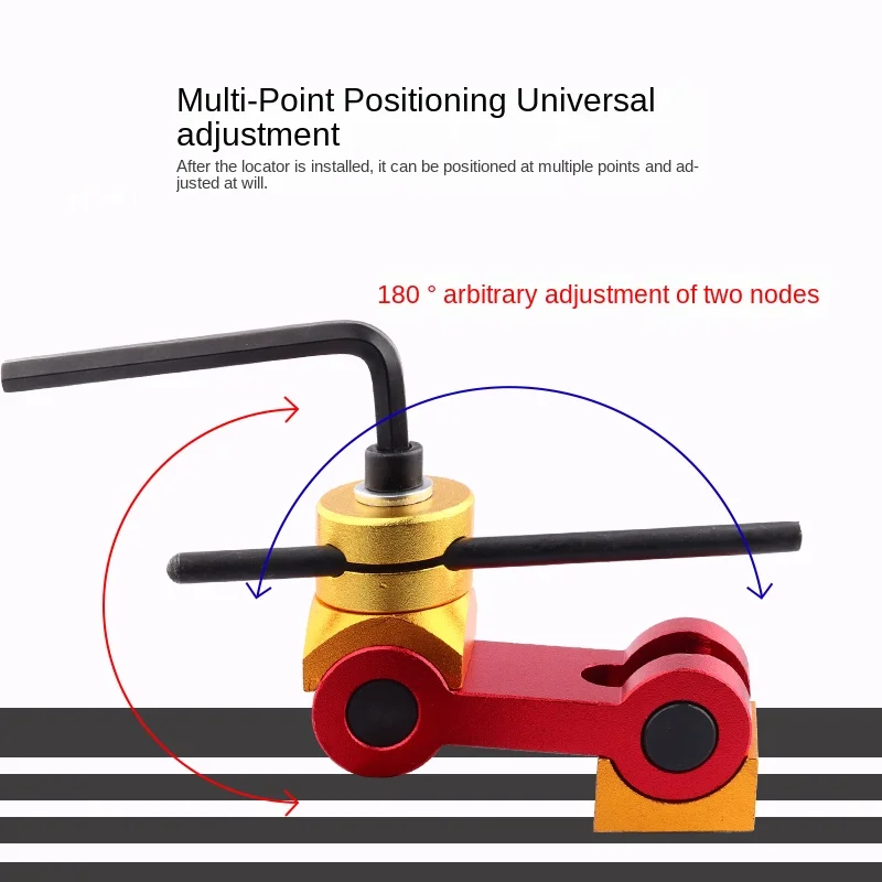 Locator Tool Adjustable CNC Mill Machine Workpiece Stop Positioner Universal Adjustable Multi Function Work Stop Locator tool