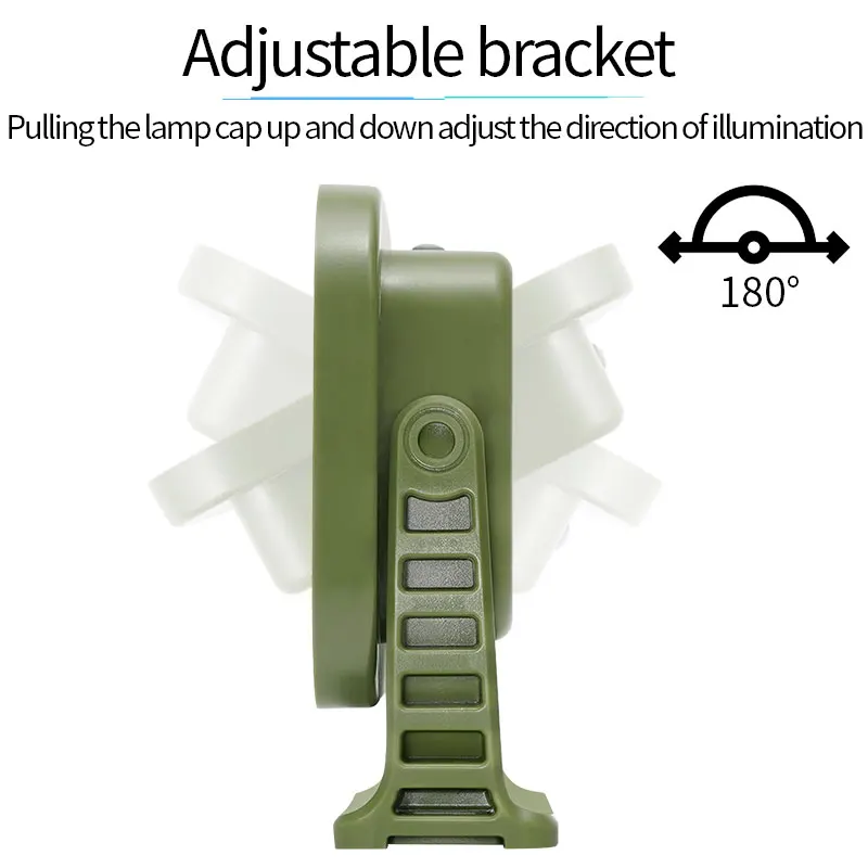 Maetff  9000mAh MOS-LY03 High-quality Strong Endurance High-power Rechargeable LED Multi-functional Outdoor Camping Light