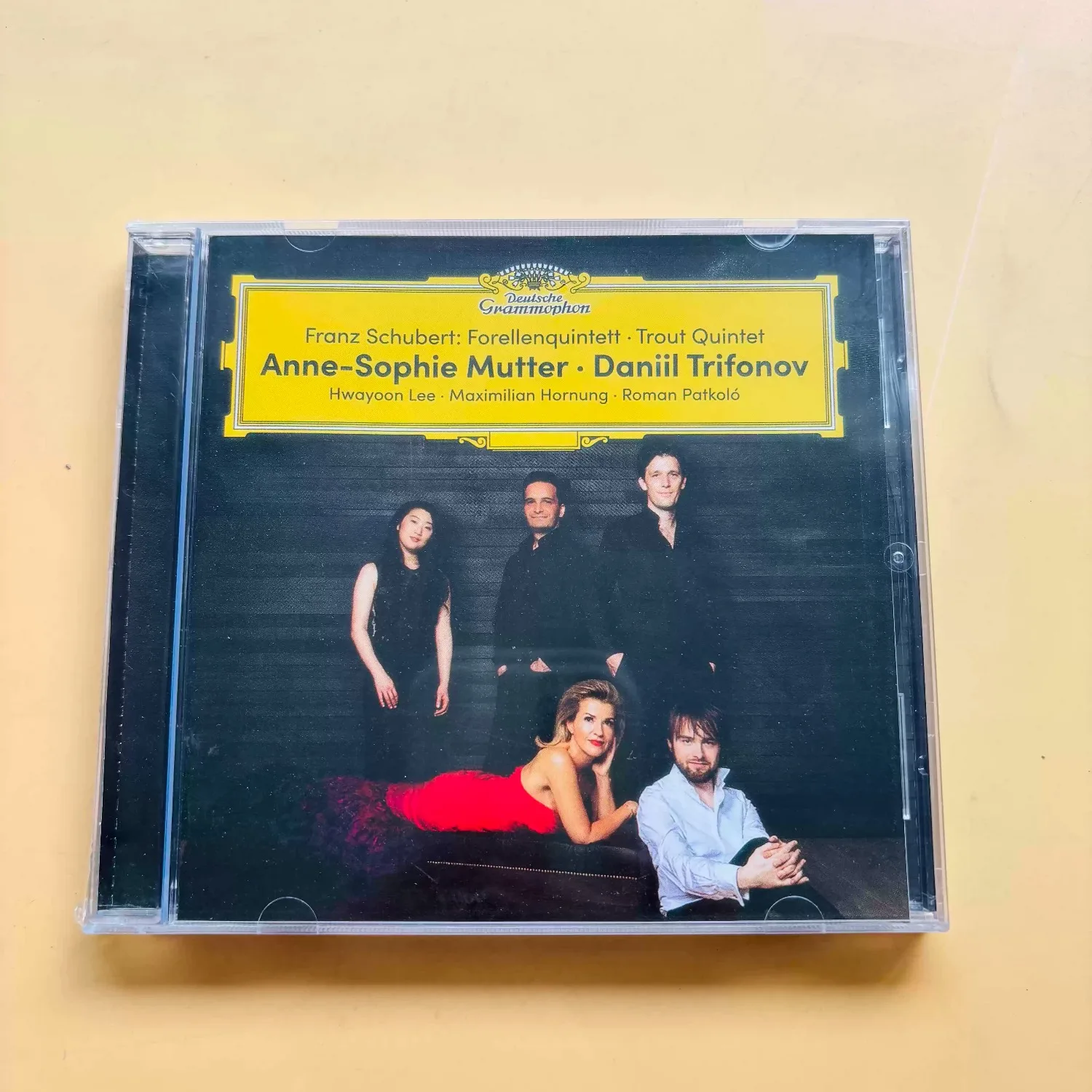 

Franz Schubert Trout Quintet Anne-Sophie Mutter Daniil Trifonov DG Iconic Romantic Classical Chamber Masterpiece