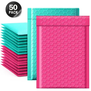 11x15/18x23CM bubble mailers 50pcs self seal packaging small business supplies padded envelopes bubble envelopes mailing bags