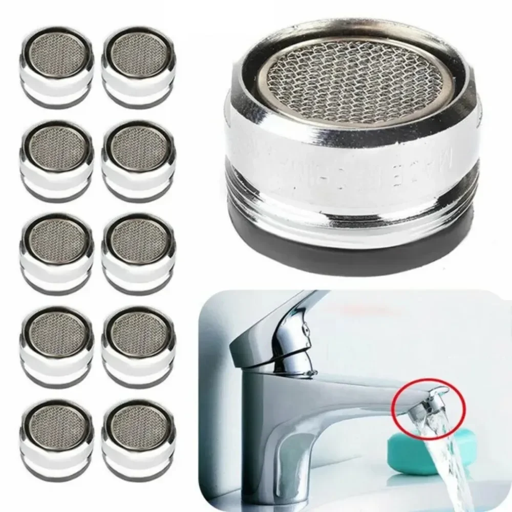 24mm gwint aeratory do kranu oszczędzający kran z kranu wymienny mosiężny filtr dysza mieszana do kranu kuchennego umywalka łazienka Bubbler części