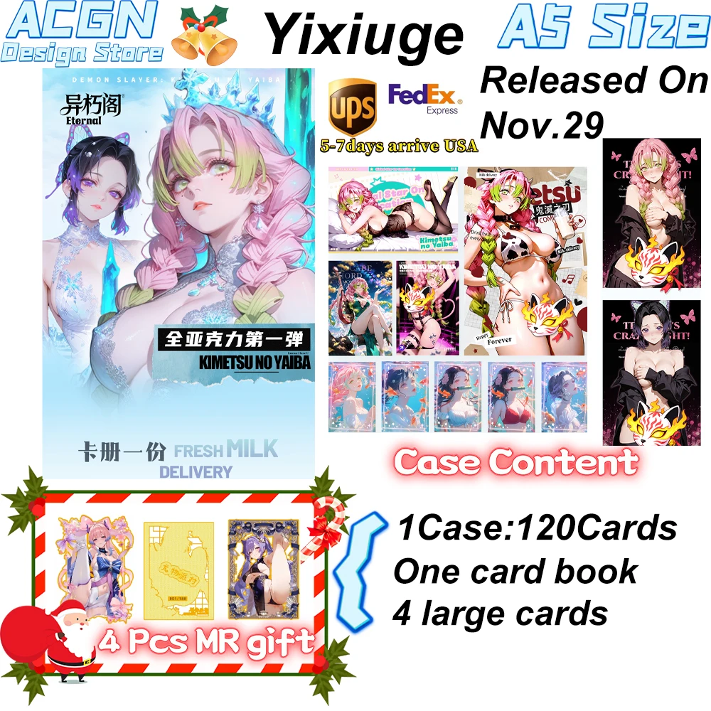 Wholesale Demon Slayer Boards Yi Xi Ge Cultural Collection Card A5 Size Board Anime Kimetsu No Yaiba Tanjirou