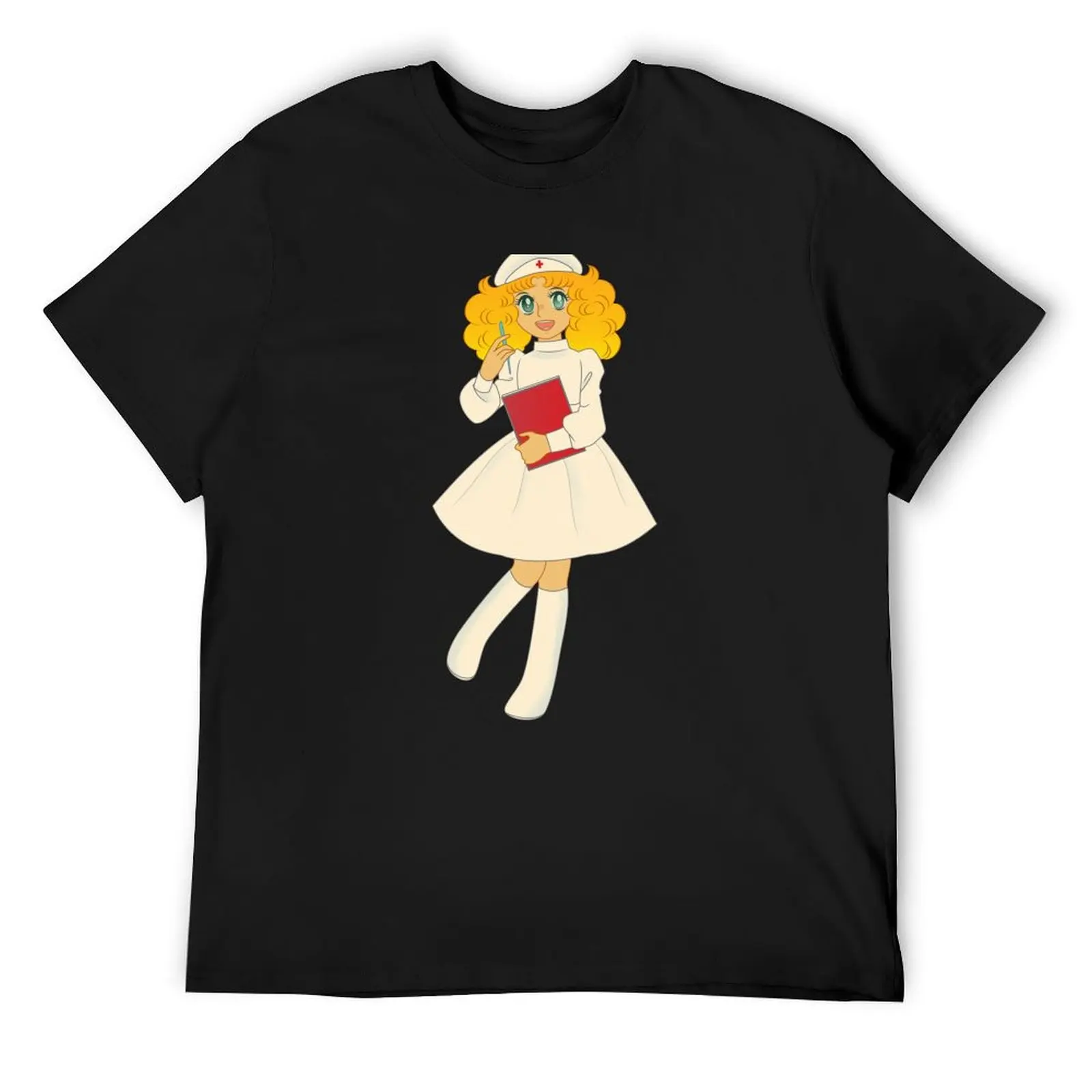 

Футболка Candy Candy Nurse, незаменимая футболка, великолепные мужские футболки с рисунком аниме