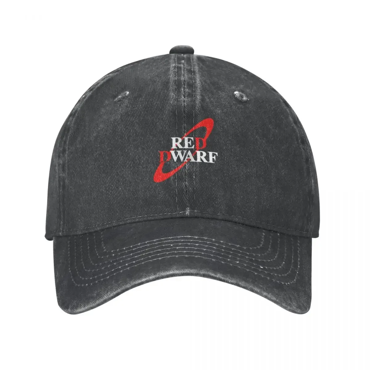 Red Dwarf Distressed Logo Pocket Position Cowboy Hat Trucker Hat Icon Christmas Hat Female Men's