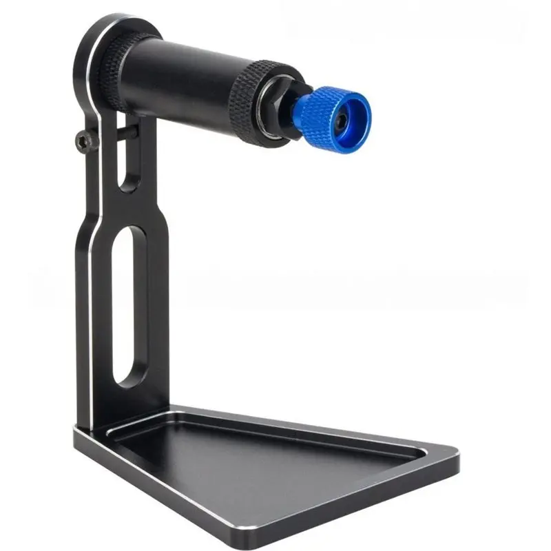 WOWFU-RC Car Tire Balancing Stand For 1/10 & 1/8 Scale Models - Aluminum Alloy With 17Mm & 12Mm Adapters For Precision Tuning