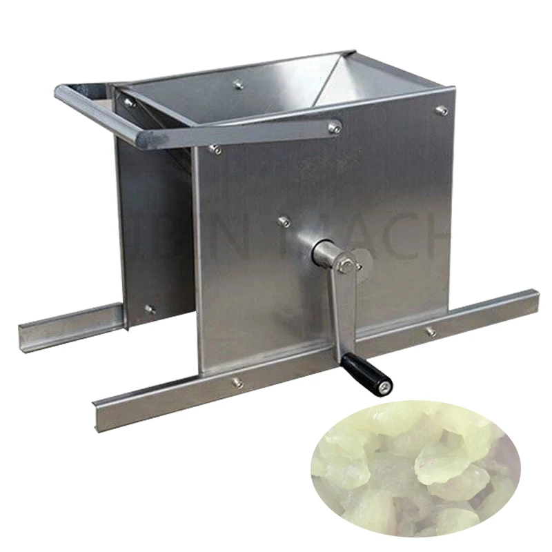 كسارة العنب الفولاذ المقاوم للصدأ أدوات النبيذ الفاكهة النبيذ المخمرة ذاتية آلة سحق اليد