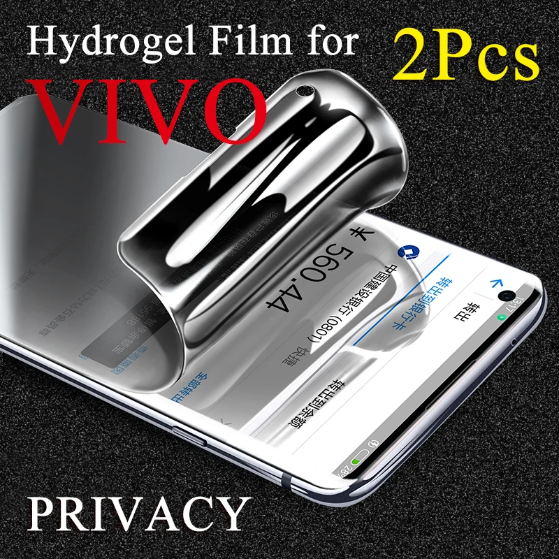 IQOO10Pro X90Pro+ X80Pro Anti Peeping For VIVO X70Pro X60Pro X50 Privacy Hydrogel Film IQOO9Pro 7 IQOO8Pro Screen Protector NEX3