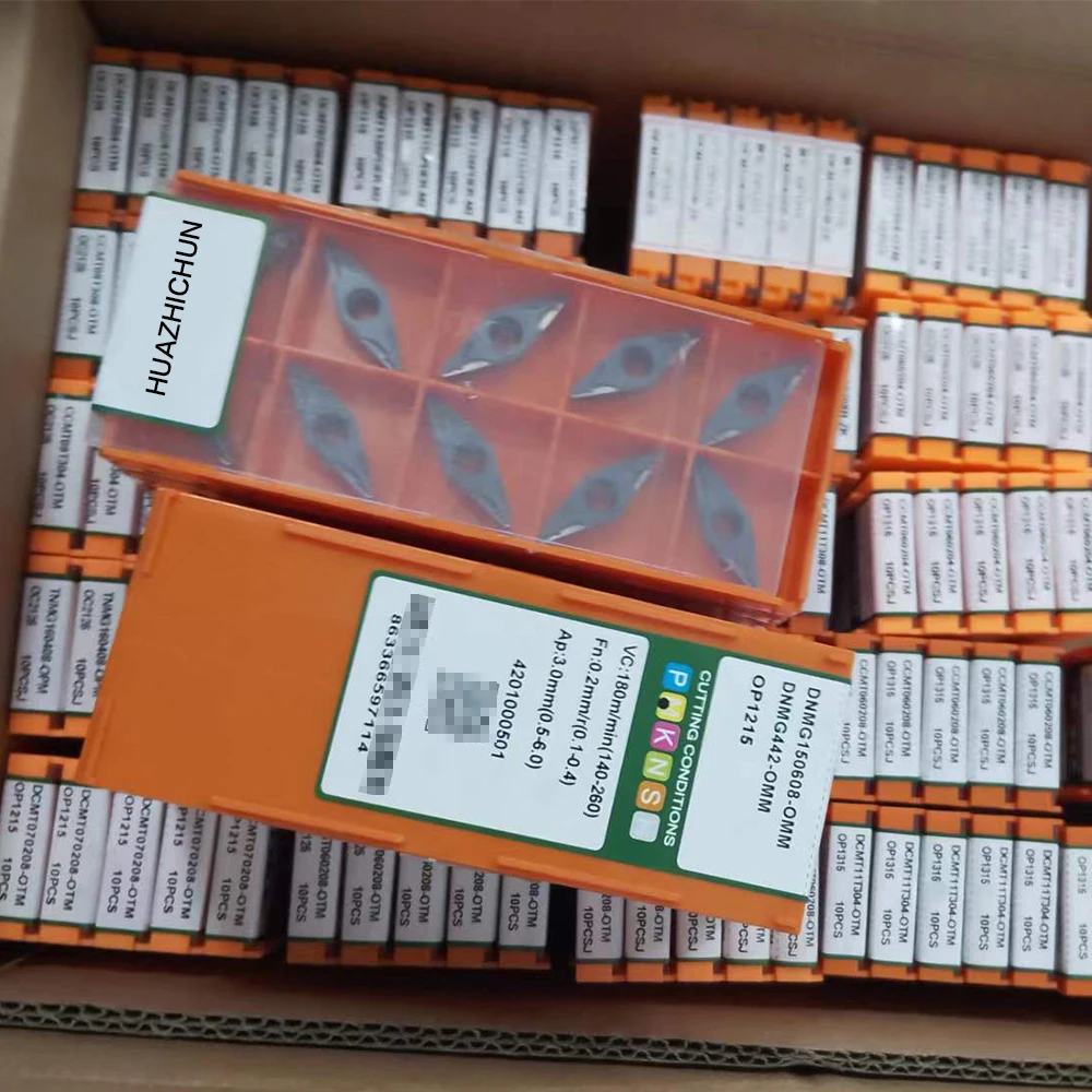 HUAZHICHUN WNGX 040304 Insertos de carburo R-LM OP1325