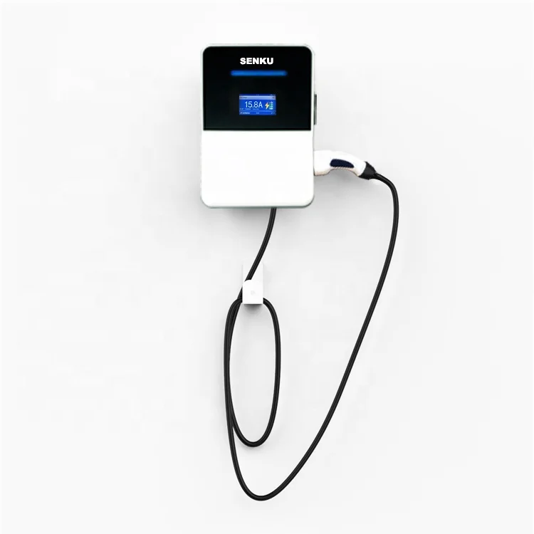 CE Mark Public Electric Vehicle 11KW 22KW Type2 EV Charging Station