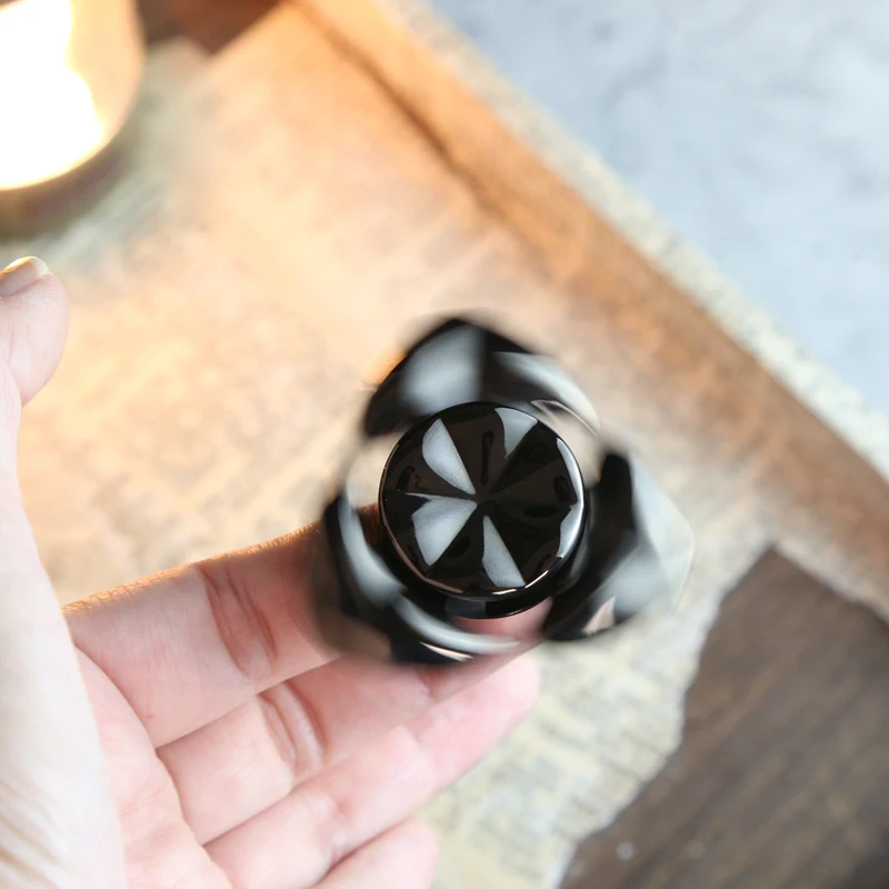 Squid EDC Fidget Spinner Stainless Steel Three-leaf Hand Spinner Creative Stress Relief Toy Office Adults Gifts