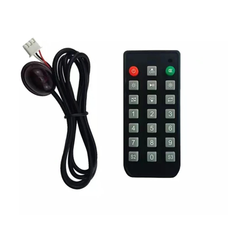 Free shipping HD Infrared Remote Control LED Single Color Control Card Remote Sensor Used for HD-U63/U64/W63/W64/W66/E62/E63/E64