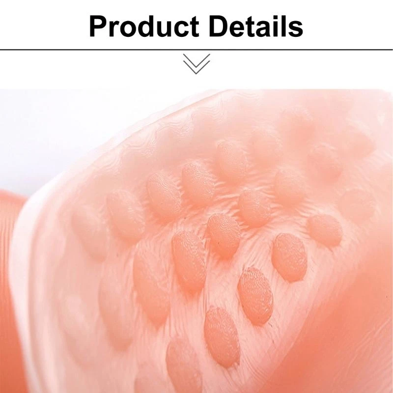 

Y5GC Silicone Breast Form Enhancer Mastectomy Prosthesis Triangled Bras Pad Gifts
