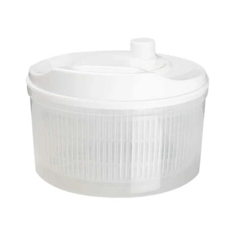 Household Vegetable Dehydrator Multifunctional Kitchen Quick Manual Salad Washing and Drying Machine Drain and Throw