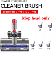 Direct Drive Brush Head of Vacuum Cleaner Suitable for Dyson V7 V8 V10 V11 V15 Replacement Accessories for Carpet Floor Clean