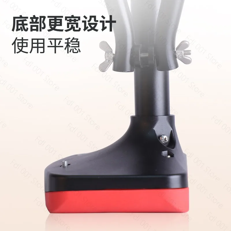 Telescopic Hands-Free Knee Mobility Crutch Single Leg Support Walking Aid for Leg Recovery