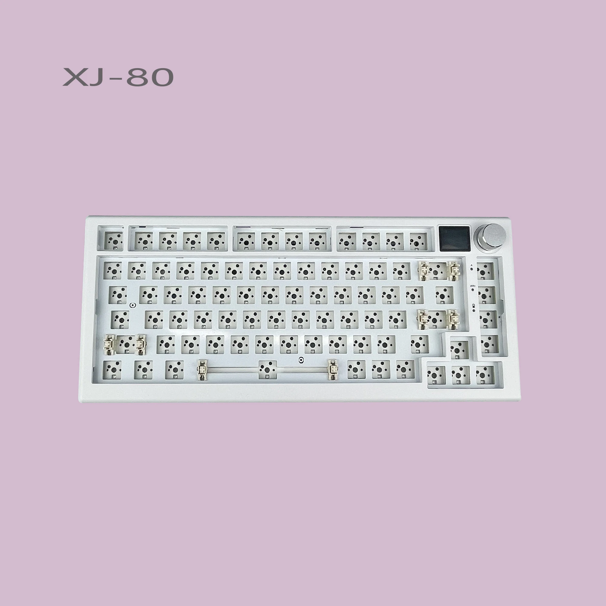 Imagem -05 - Kit de Teclado Mecânico com Tela 3mode 2.4g Bluetooth sem Fio 75 Junta Jogo Personalizado Presente Xj80