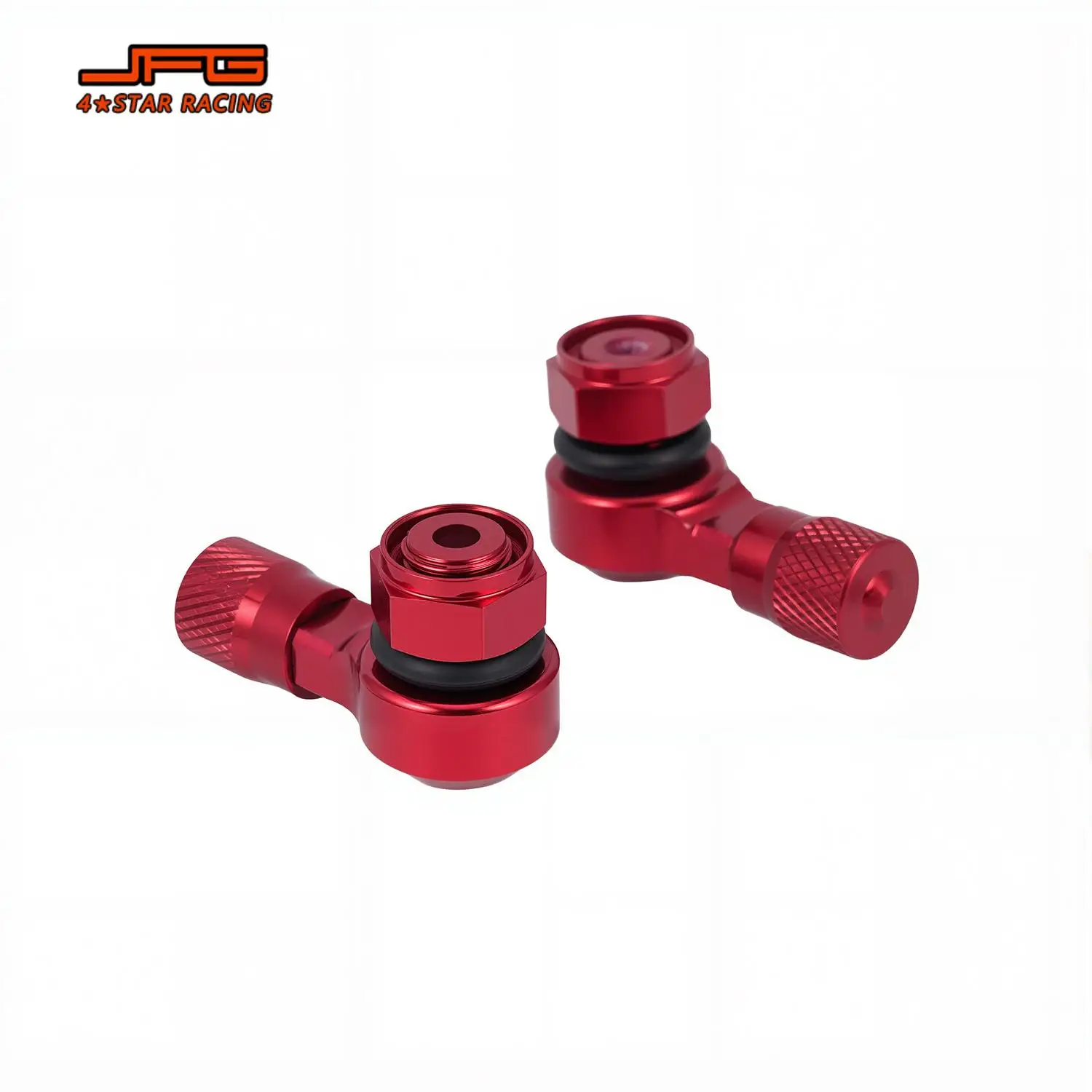 Tapas universales para vástagos de válvula de neumático, ruedas de aluminio para motocicleta, 90 grados, para YAMAHA R1 R6 FZ6R XJ6S XJR400 FZ1