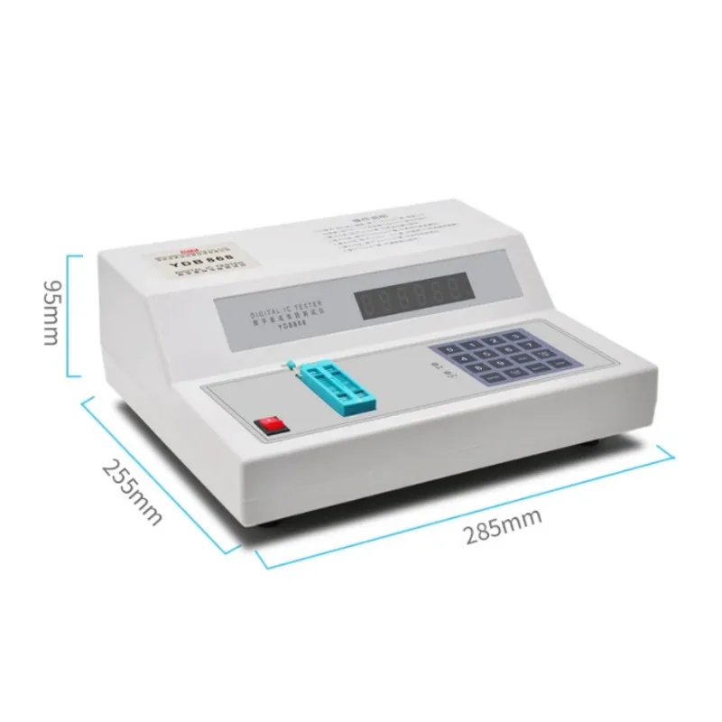 YBD868 Desktop Digital IC Tester, Off-line Integrated Circuit Chip Checker, Component Measuring Tester