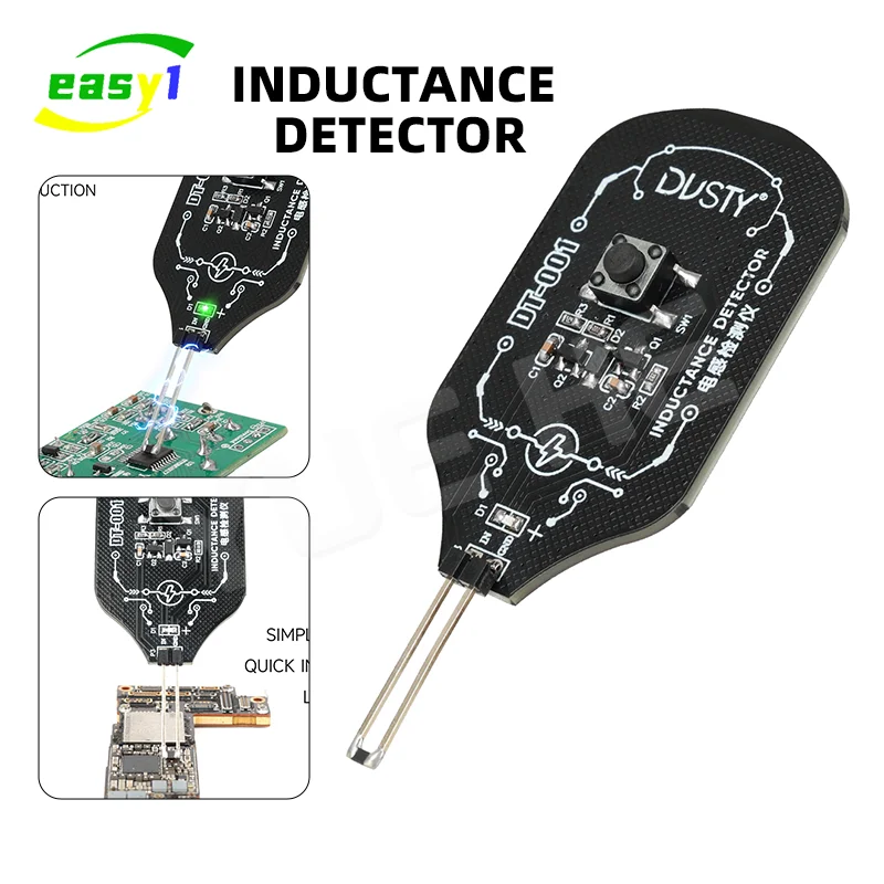 

Детектор индуктивности Dusty DT-001, тестер катушек материнской платы для ремонта ПК, электромагнитная индукция, инструмент для быстрой проверки неисправностей