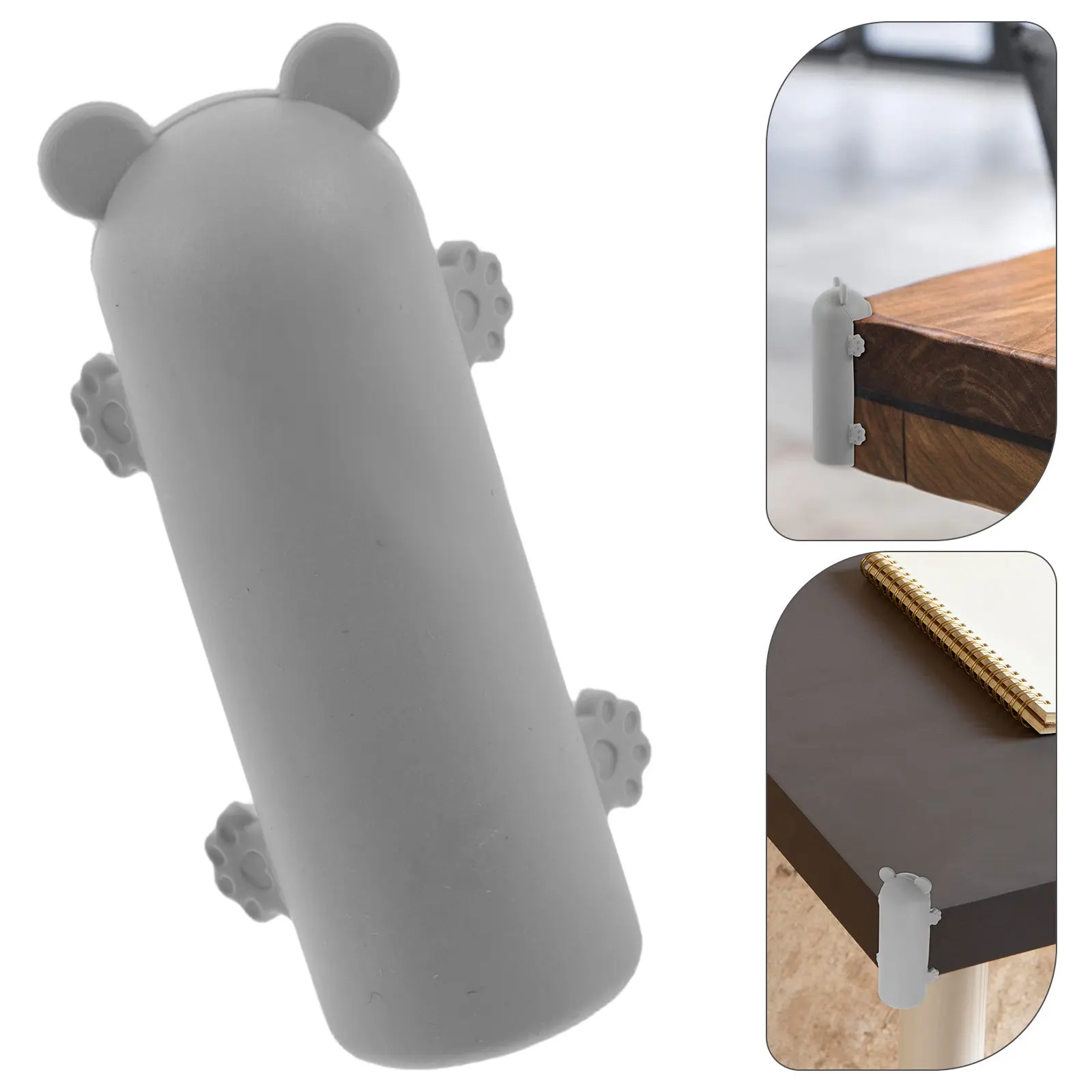 

4Pcs Baby Corner Protectors Soft Silicone Furniture Edge Guards Child Proof Table Corner Guards Durable Safety