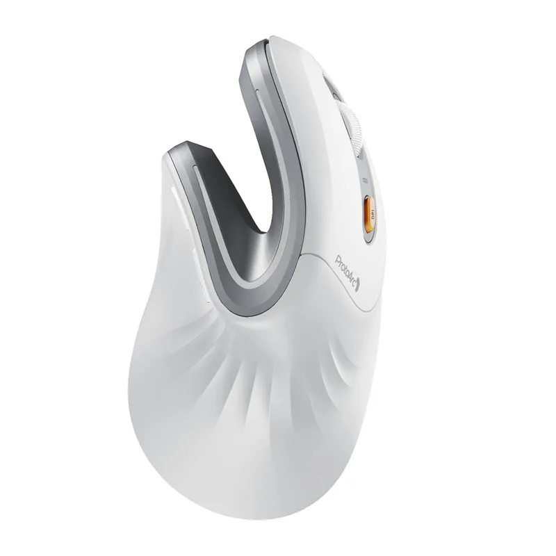 ProtoArc Ergonomic Mouse EM11 NL BT Rechargeable Wireless Vertical Mouse 3 Multi-Device 2.4GHz Optical Mice  for Computer