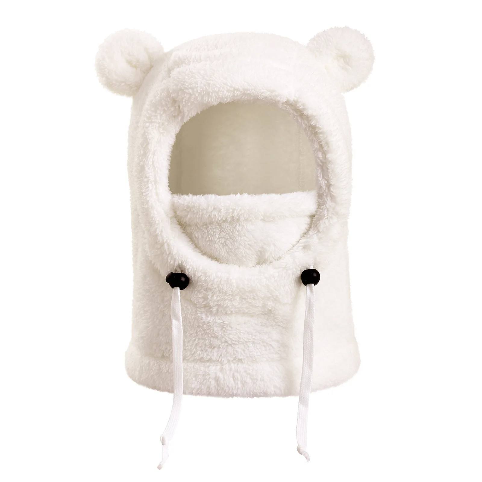Children's Hats for 3-14 Years Old, Velvet Ear-Protecting Scarves for Boys in Autumn and Winter, One-Piece Hats image 6