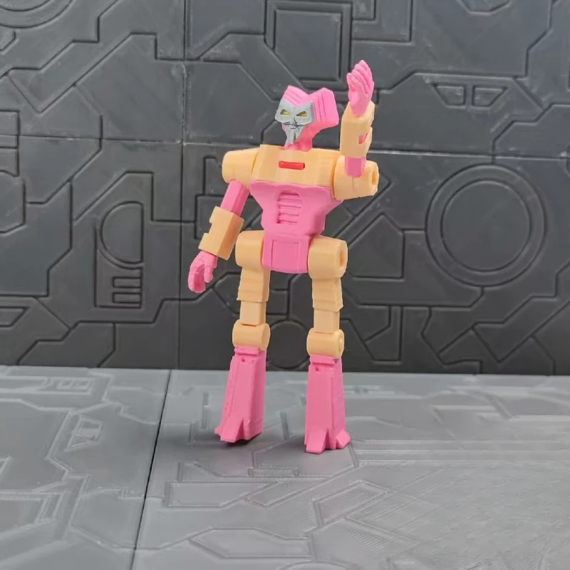 شخصية كلاسيكية لفيلم Autobots G1 ثلاثية الأبعاد - Kranix - لعبة مجسمة قابلة للجمع متعددة المفاصل