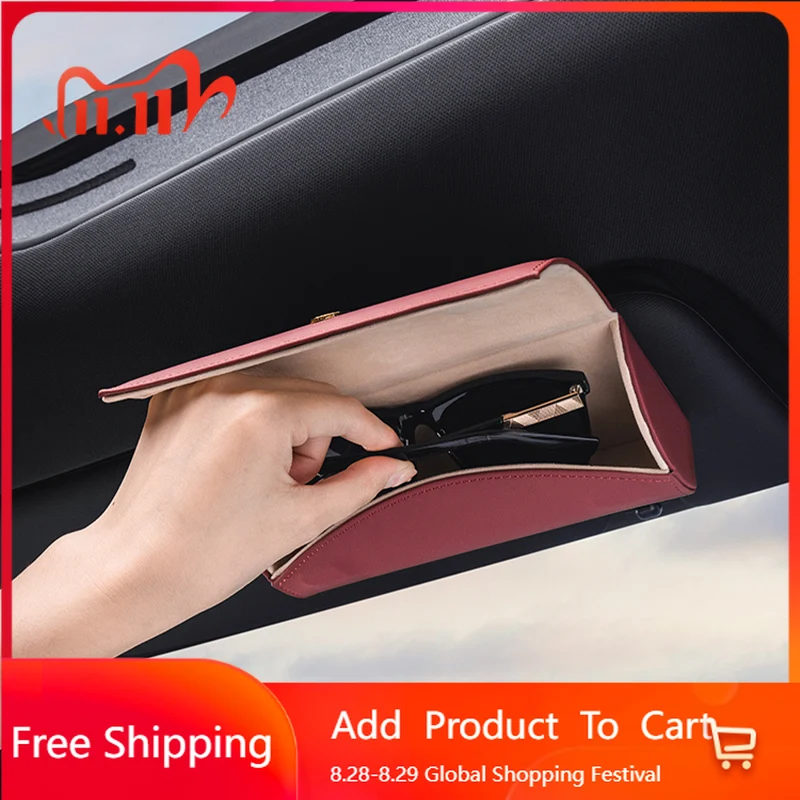 

Внутренние наклейки, чехол для автомобильных очков, искусственная кожа, солнцезащитный козырек, держатель для солнцезащитных очков, роскошный зажим для очков, коробка для билетов для Porsche Cayenn